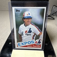 Topps 1985 Base Set Gary Carter Montreal Expos MLB Baseball Card #230