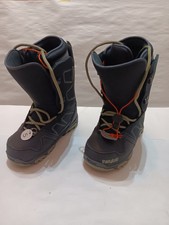 ThirtyTwo Exit Snowboard Boots Womens Size 5 Black/Olive Winter Snowboarding