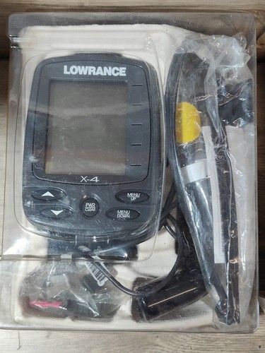 Fish Finder Depth Finder Lowrance X-4 Transducer With Sonar - Picture 2 of 14