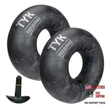 Pair of 2 TYK 16x7.50-8 16X750-8 ATV Mower Tire Inner Tubes with TR13 Valves