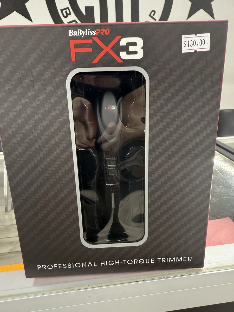 BaByliss Pro FX3 High-Torque Trimmer Black | eBay BaByliss Pro FX3 High-Torque Trimmer Black | eBay