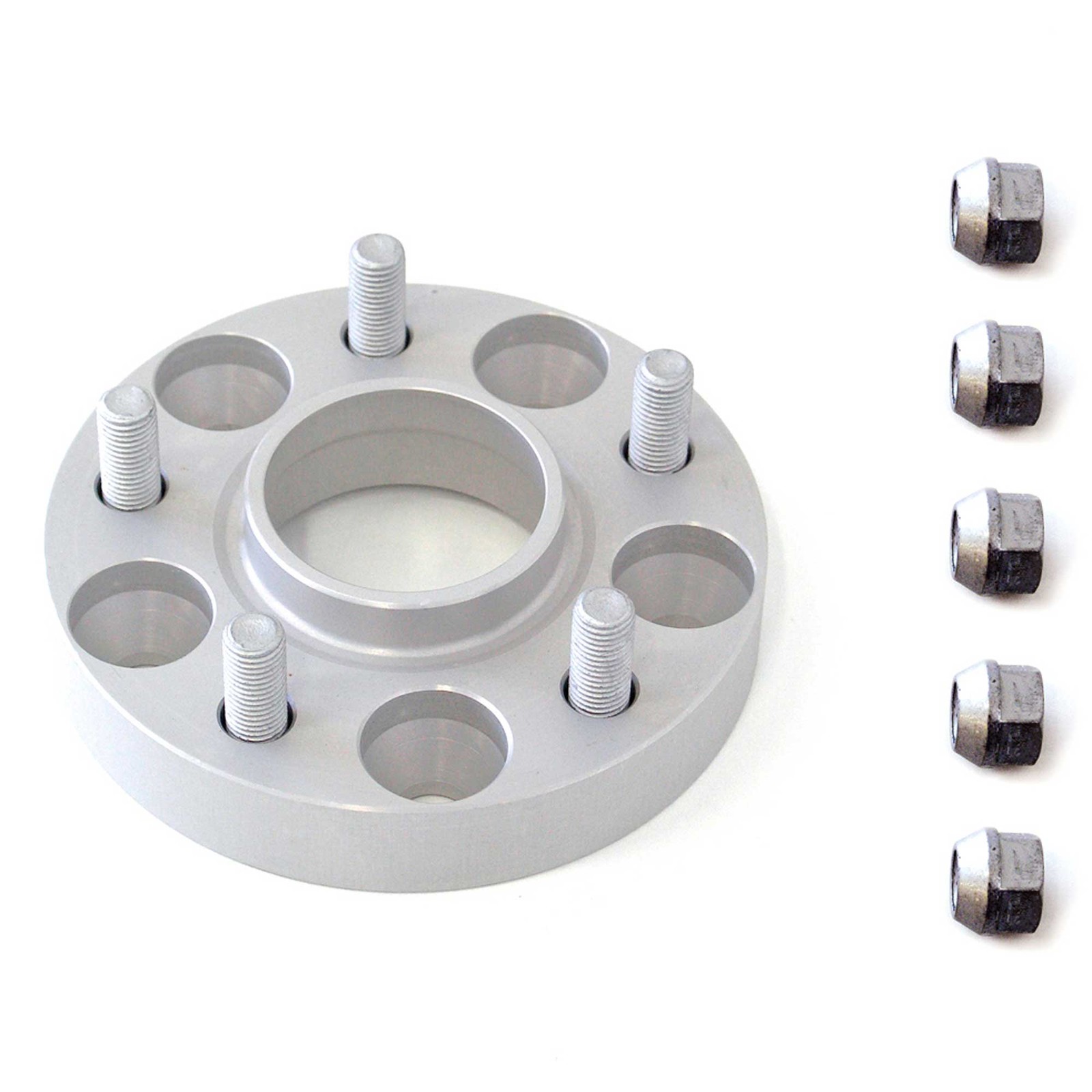 H&R 25mm Trak+ Wheel Spacers Kit - 5x120 PCD, DRM Type, 72.5mm Bore, M14 x 1.5