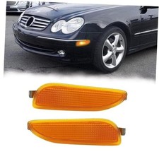 2pcs Side Marker Lamp Turn Signal Light Fit For Mercedes-benz Clk 320 350 500