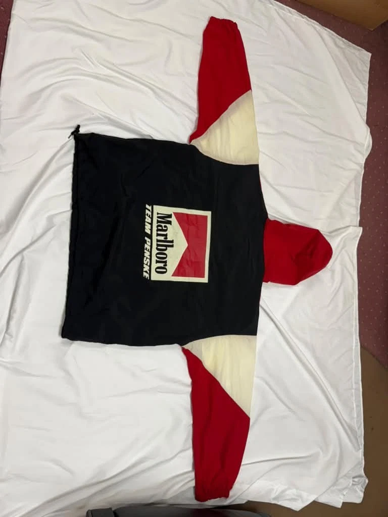 🏁 Vintage Marlboro Team Penske Racing Windbreaker Jacket image 11