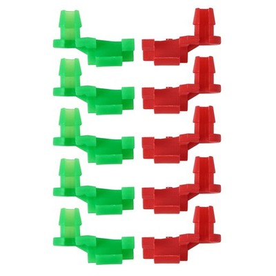 (5 Pair) 1999-2007 Chevy Silverado GMC Sierra Tailgate One Size, Red,Green 