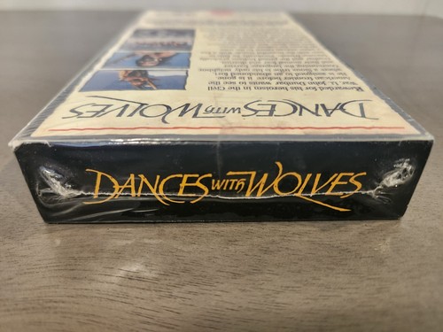 Dances With Wolves VHS RARE SEALED WATERMARK 1990 1st Print Orion *See Desc* - Picture 12 of 19