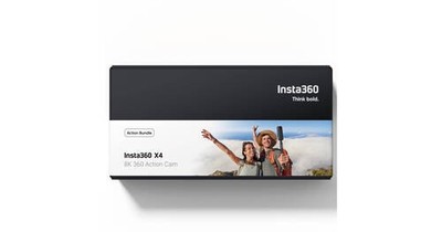 Insta360 X4 360-degree 8K Camera Action Kit - 72 MP - Built-In Mic CINSABMA_X414