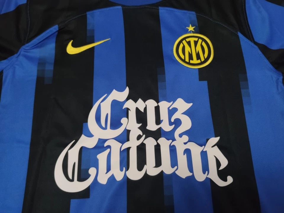 Camiseta Inter de Milán Especial Cruz Cafune 2023 Talla M - Imagen 4 de 4