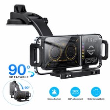15W Wireless Car Charger Mount Auto Open Close with Type C Port
