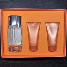 Clinique Absolutely Happy 3PC Women’s Perfume Set 100ml Body Cream & Wash 75m
