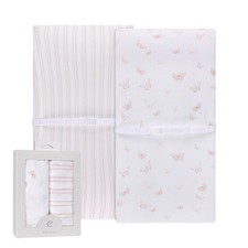 Ely s Co. Changing Pad Cover, Diaper Changing Table Sheets, 2 Pack, Cradle ...