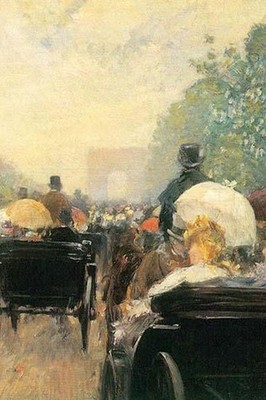Carriage Parade Frederick Childe Hassam Poster Print