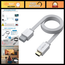 HDMI Cable Converter for Wii to 1080P Full HD, 5ft Adapter for HDTV Monitor