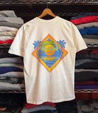 Vintage Hard Rock Cafe St. Thomas Iguana White T-Shirt Large Made in USA