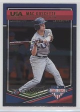 2018 Panini USA Baseball Stars & Stripes Longevity Mac Guscette #59 k0v