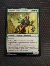 mtg molimo, maro-sorcerer commander masters