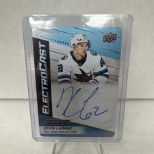 2023-24 Upper Deck Engrained ElectroCast Auto Kevin Labanc #EC-35 Auto