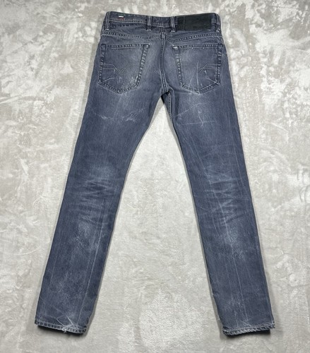 Diesel Shioner Slim Skinny Jeans 28x30 (passt 30x30) Distressed Rock Italy Fehler - Bild 2 von 10