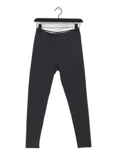 White Stuff Women's Leggings UK 10 Grey Cotton
