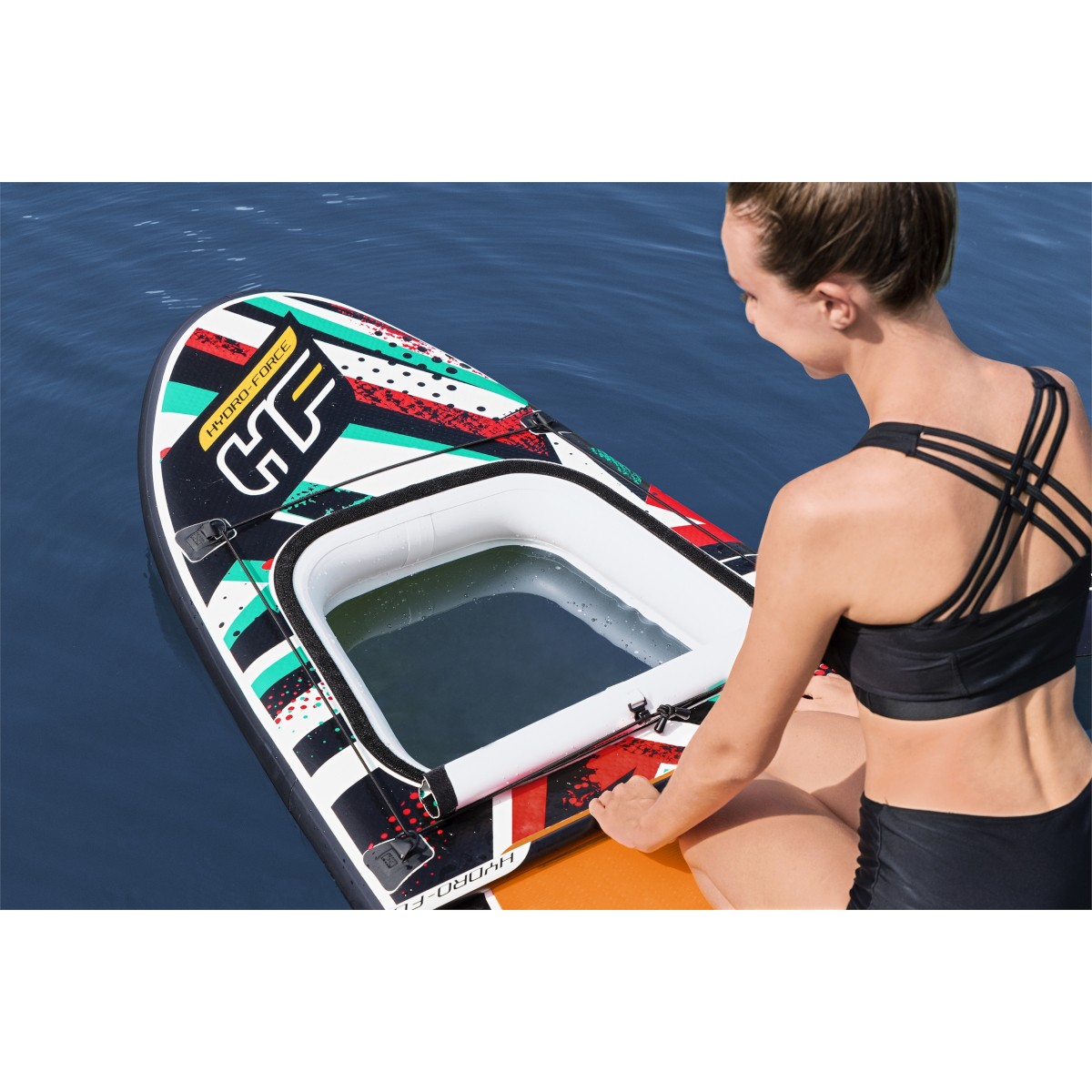 Paddle Gonflable 65377 Bestway Breeze Panorama à Vue Transparente - 4