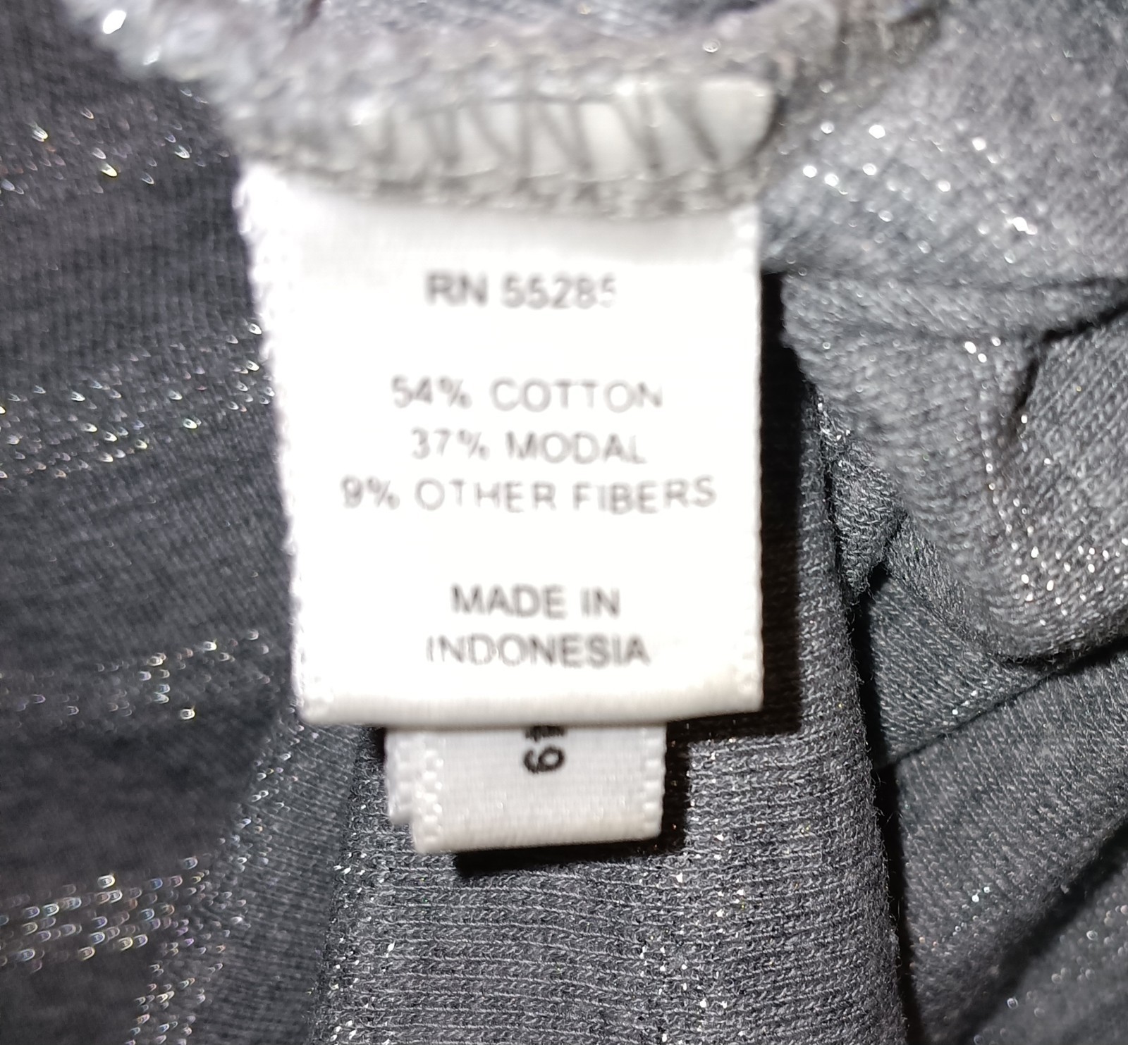 Express Y2K Sexy Basic Scoop Neck Tee, Gray & Sil… - image 6