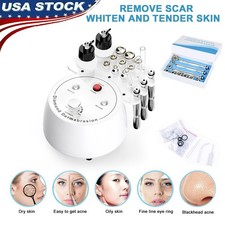 4 in 1 Microdermabrasion Facial Peeling Machine Salon Home Skin Rejuvenation