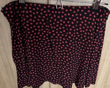 Primark strawberry print short skirt - size 12