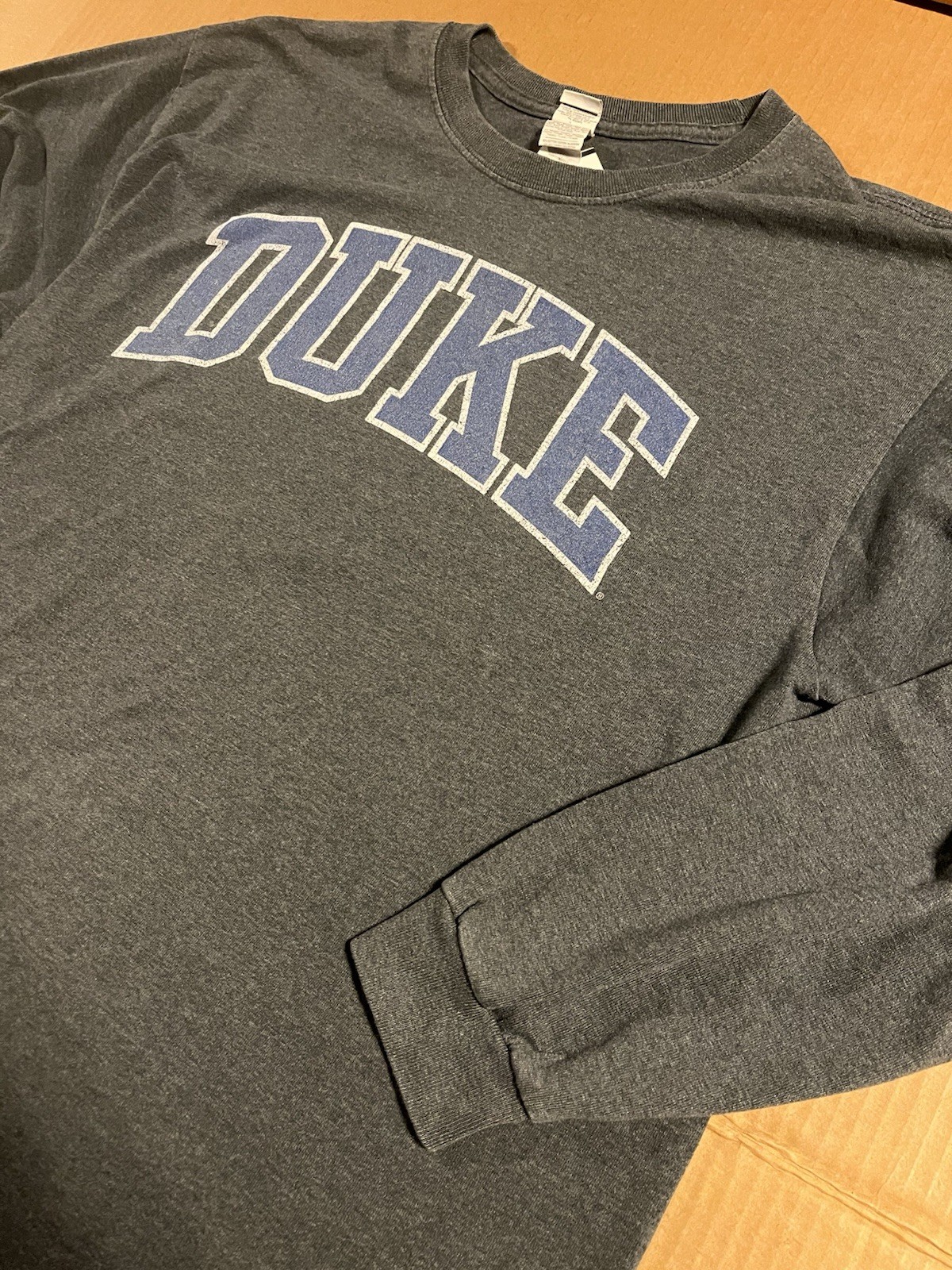 Duke University Blue Devils NCAA Long Sleeve T-Shirt LARGE B
