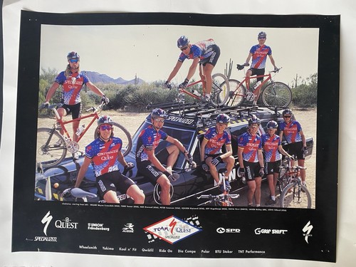 Vintage Specialized Bike Poster 25x19 In