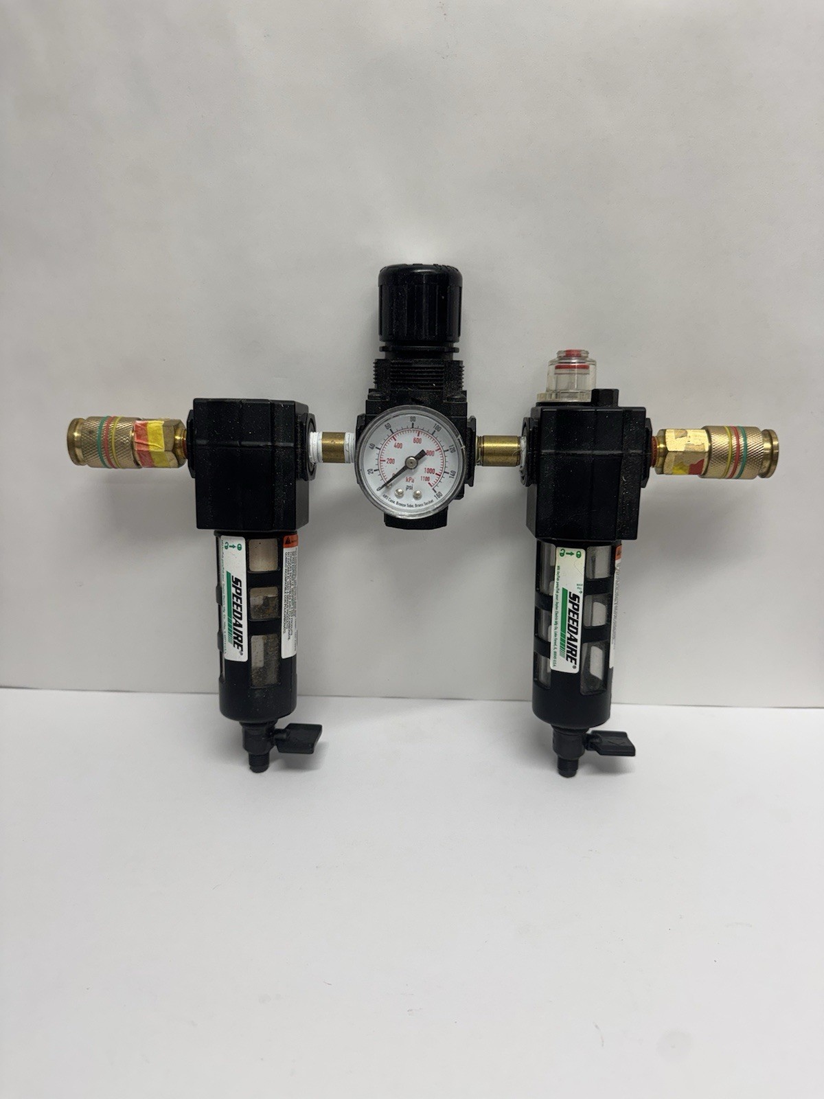 Speedaire 4ZL28 4ZL69 4ZM14 Air Filter Regulator Lubricator FRL