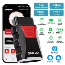 Gooloo Deepscan All System Diagnostic Scanner Obd Tool Oil Reset Code Reader