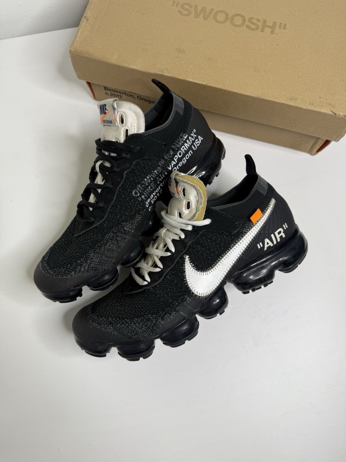 OFF WHITE X NIKE Taglia 8 5 Nike Off White x Air VaporMax The Ten