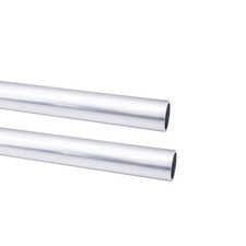 6061 Aluminum Tubing, 5/8" OD Seamless Aluminum Round Tube, 0.08" Wall x 10" ...