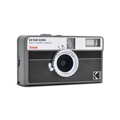 Kodak Ektar H35N 35mm Half Frame Striped Black Film Camera