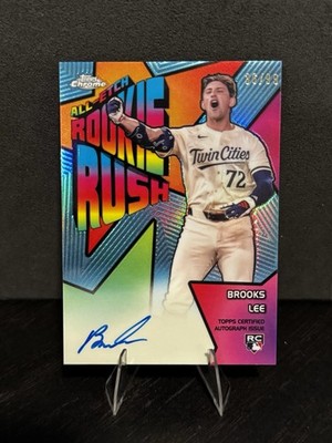 2025 Topps Chrome - All-Etch Rookie Rush BROOKS LEE Auto #