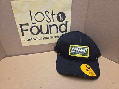 Carhartt Force Canvas Mesh Adjustable Patch Hat Black Yellow  display picture 2