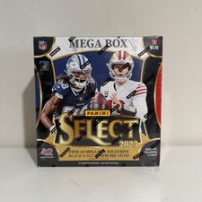 2023 Panini Select Football Trading Cards Mega Box