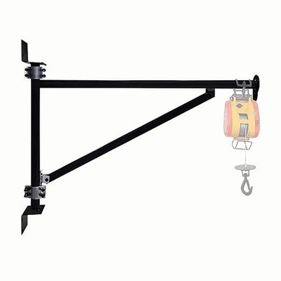 660lb Wall Mount Jib Crane Heavy Duty 180 Rotation 48 Reach