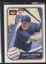 Geoff Jenkins Cards Inserts Vintage Premium Collection LOOK