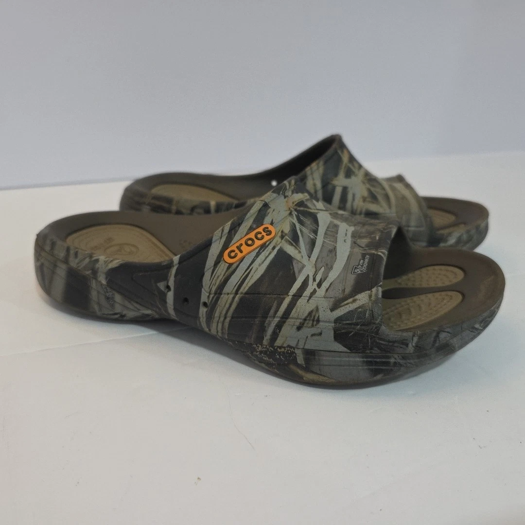 Crocs Camouflage Slide Sandals for Men for sale | eBay display picture 1