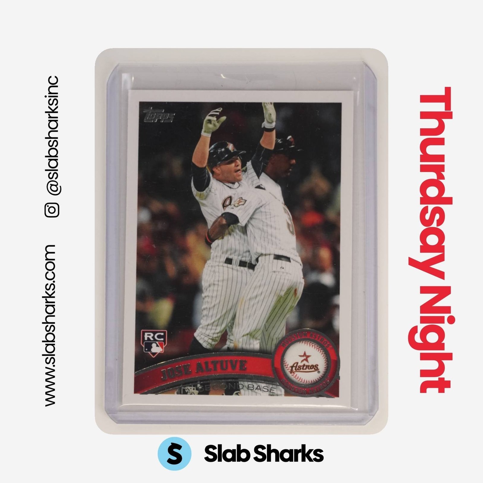 2011 TOPPS UPDATE #US132 JOSE ALTUVE RC ROOKIE