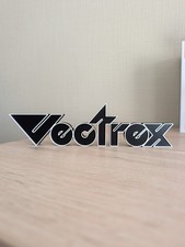 Logo Vectrex 3D - Enseigne Console Retro Gaming Déco Vitrine Game Room...