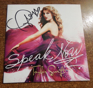 Taylor Swift Speak Now Signed | eBay