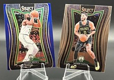 2024-25 Panini Select Jayson Tatum & Jaylen Brown (Prizm) Mezzanine Level Lot(2)