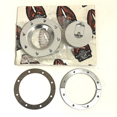 CUSTOM CYCLE ENGINEERING GAS CAP VENTED AIRCRAFT STYLE FOR HARLEY DS390060