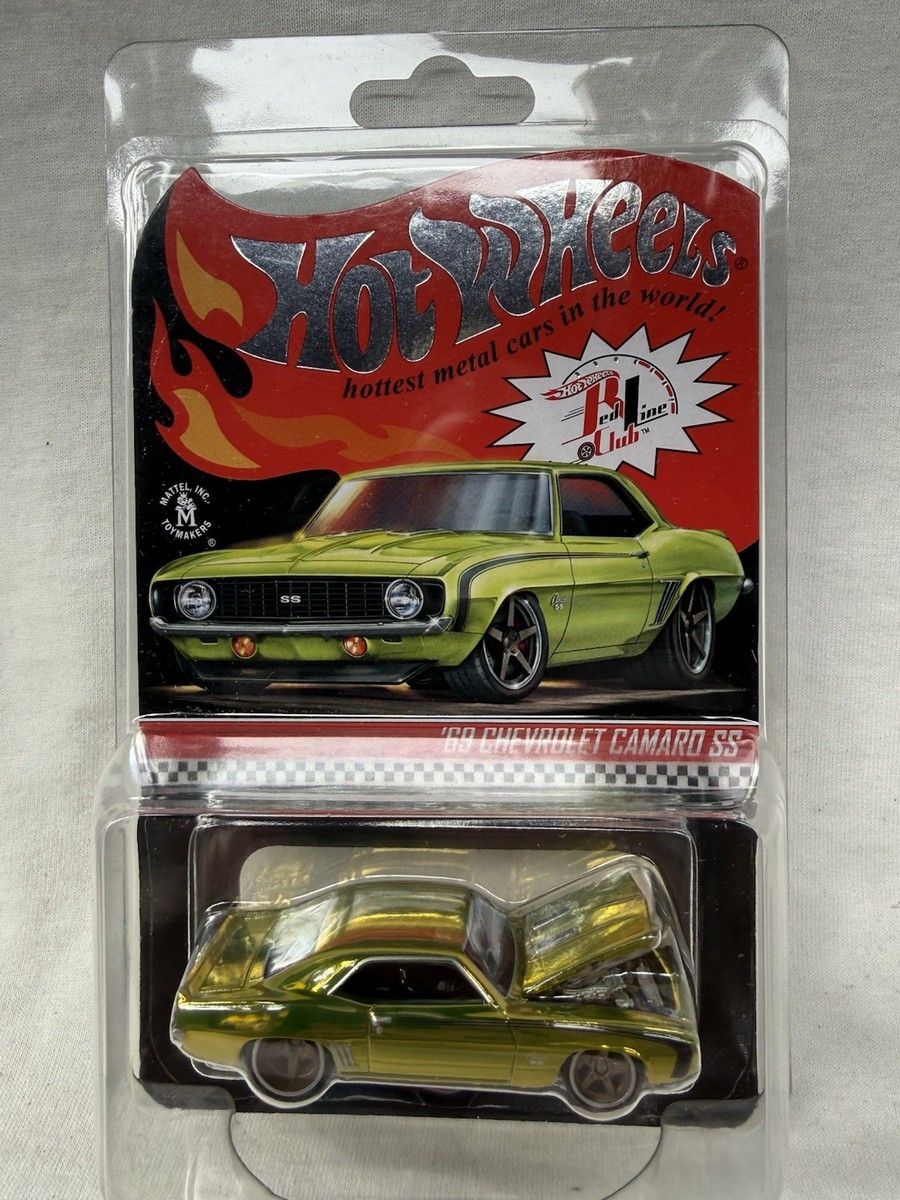ホットウィール　レッドラインクラブ・エクスクルーシブ - '69 カマロ SS Hot Wheels 2021 Red Line Club Exclusive '69 CHEVROLET CAMARO SS LE