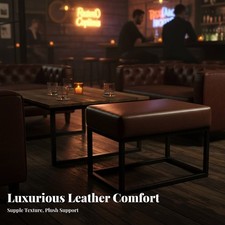 utilitarian Frame Couch sturdy Wood Armrests Upholstered 3-Seater inviting