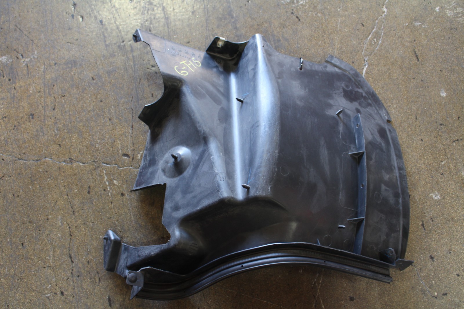 2006 Ford GT, RH, Rear Front Section Fender Liner, Used, P/N 4GTV-6327828-AE