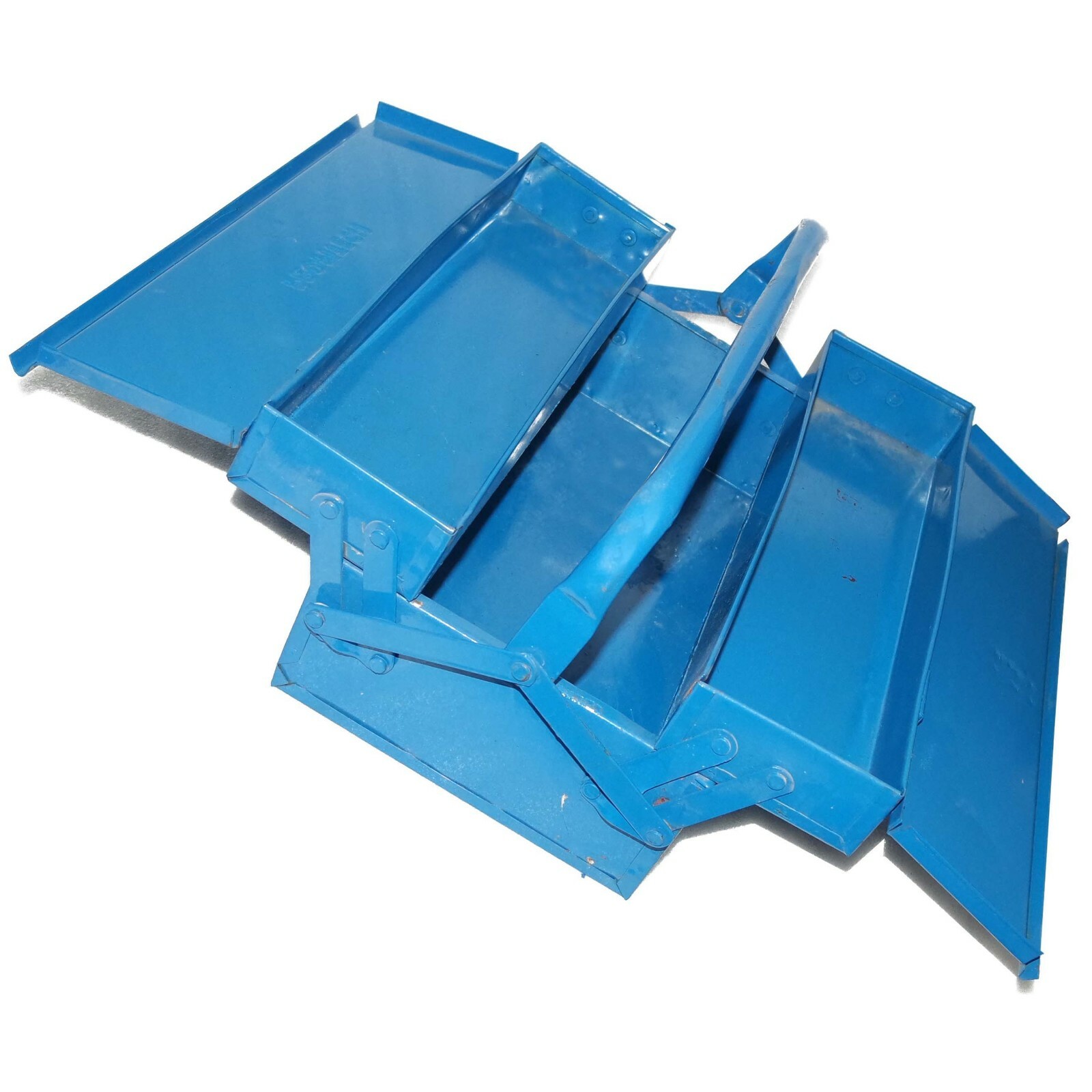 Profesional Bolsa Voladizo Metal Herramienta Caja Con 3 Vandejas Compartimento