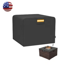 Cover Fire Table Cover 420D  for 28 / 30 / 32 Inch Square Fire Pit Tables
